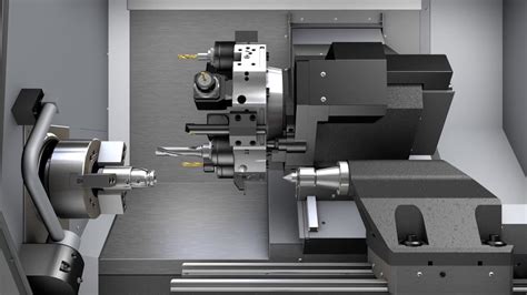 cnc machine working animation|cnc lathe animation.